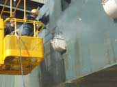 Research on the practical application of mixed air-water blasting technology for PSPC